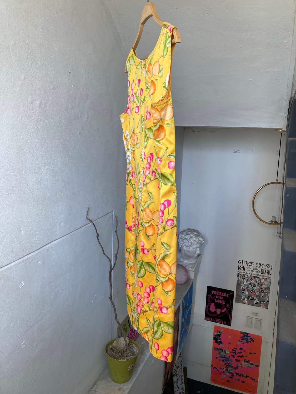 막스마라 MAXMARA 실크 코튼 원피스 상품이미지8