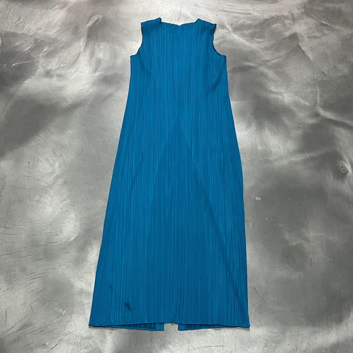  플리츠플리즈 버튼 플리츠 슬리브리스 원피스 y14866 상품이미지2