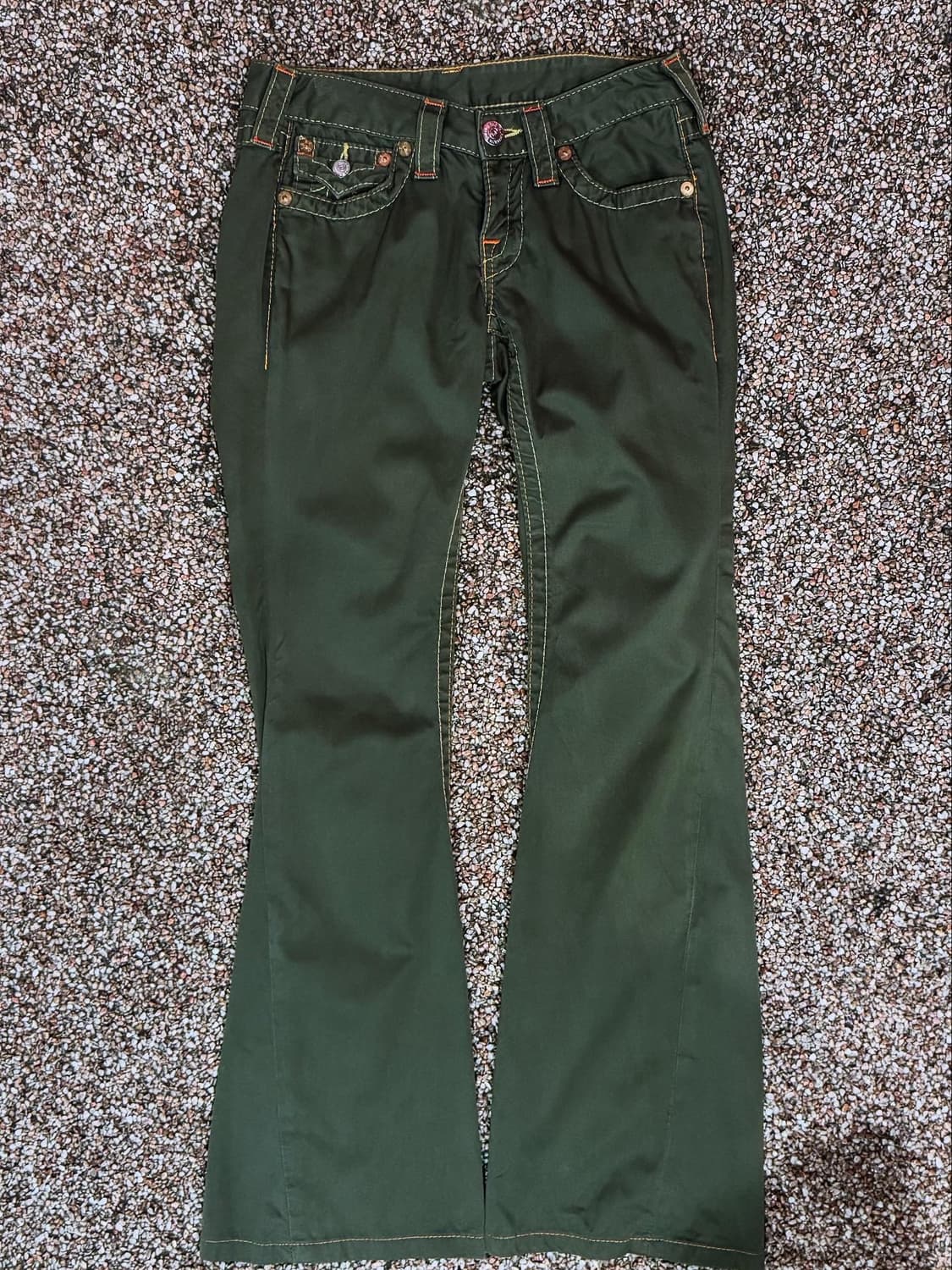 TrueReligion 올리브그린 팬츠 상품이미지1