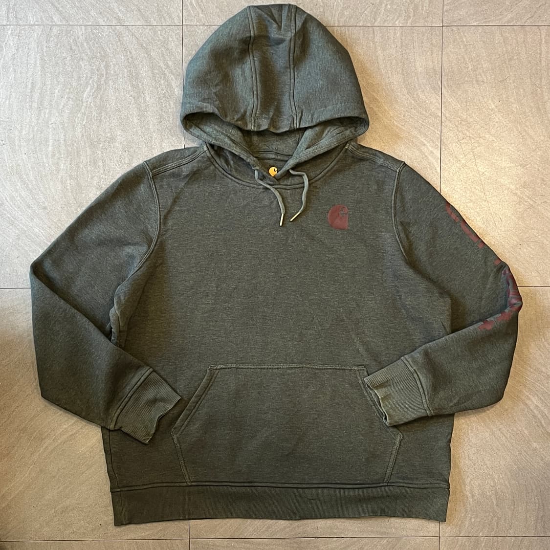칼하트 정품 스펠아웃 후드 티 상품이미지1