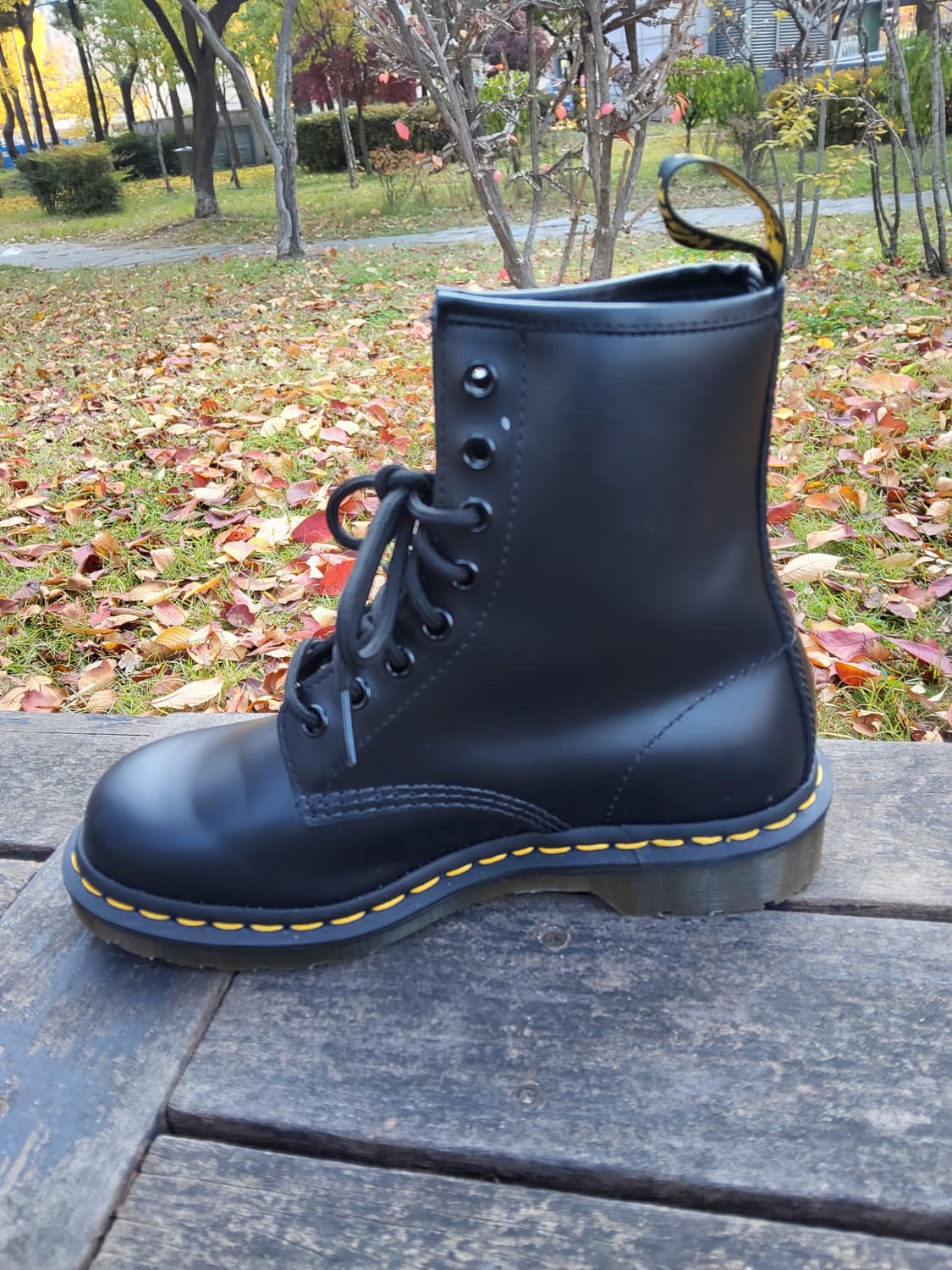 닥터마틴 8홀 1460모델 230사이즈 스무스 신품급 상품이미지6