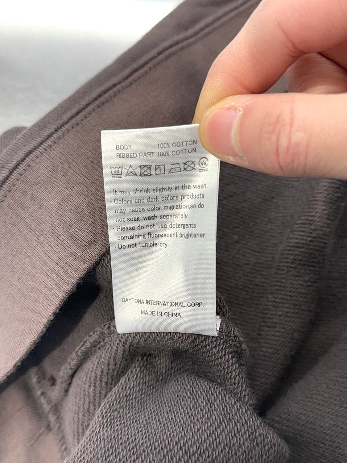 넘버나인 모키 실링 오버복스 크루넥 스웨트 셔츠 상품이미지9