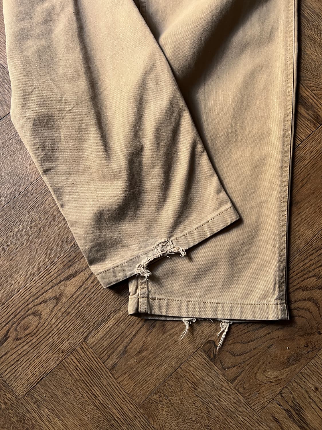 [M]그라미치 USA 밴딩 베이지 코튼 팬츠 상품이미지6