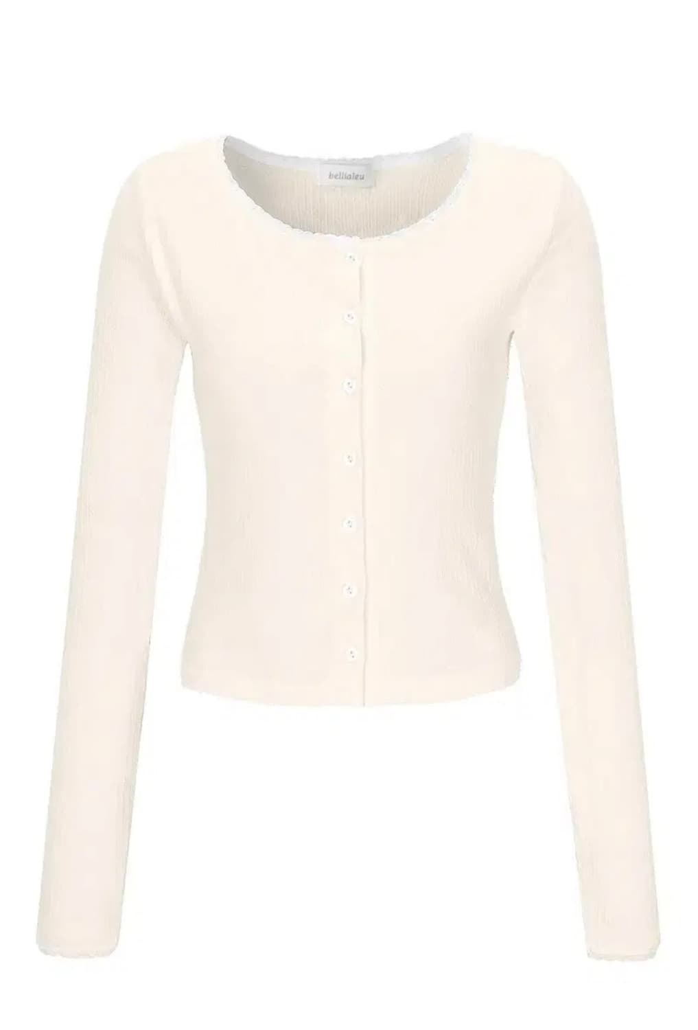 벨리아르 블룸 가디건 워니하우스 살구 애프리콧 콜라보 상품이미지1