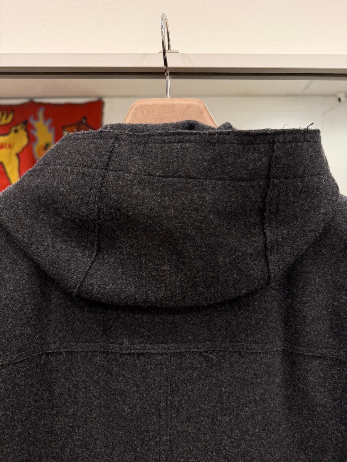 United Arrows 블루 라벨 울 후드 코트 (made Japan) 상품이미지7