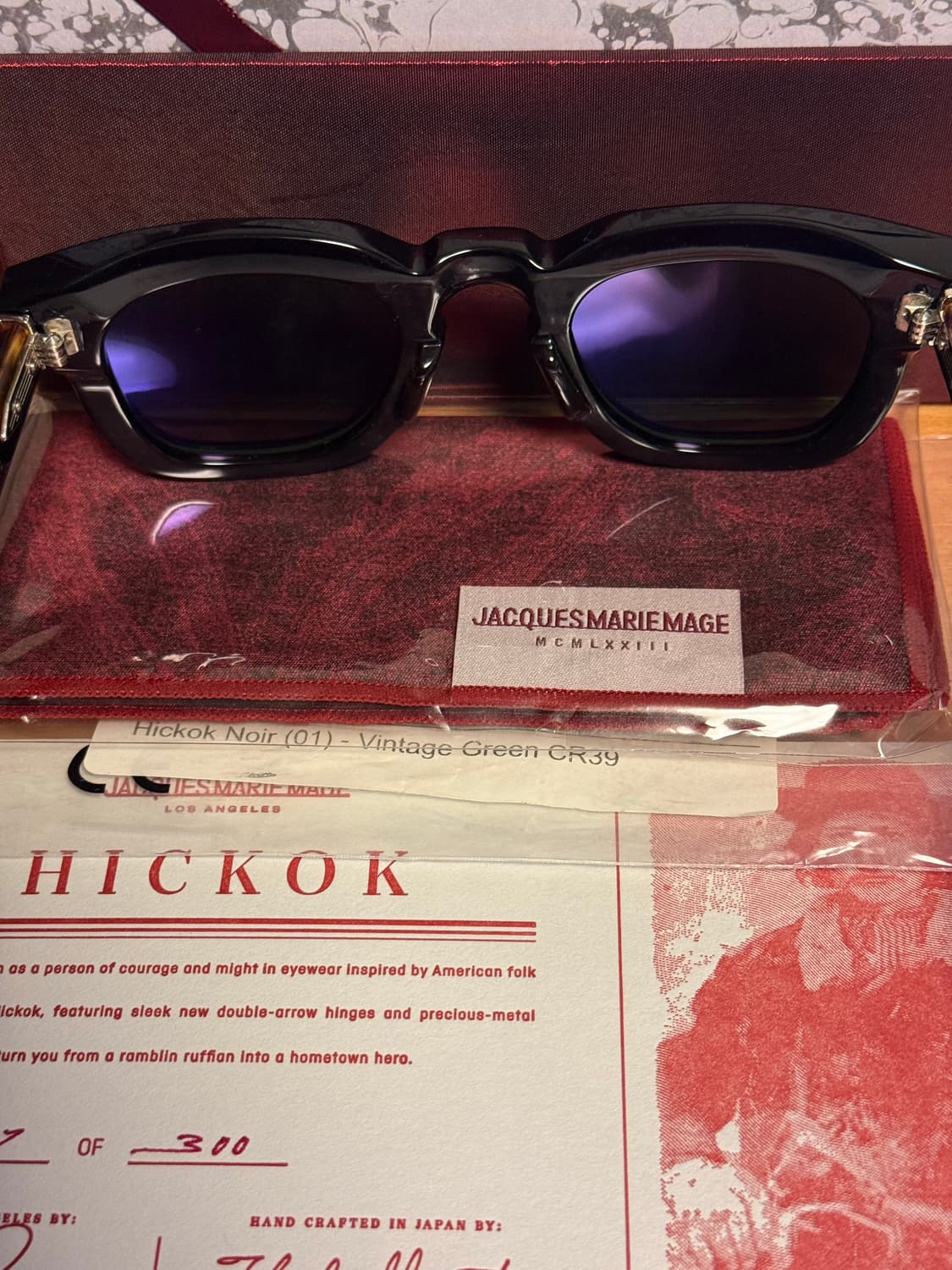 [OS] 자크마리마지 히콕 선글라스 상품이미지3