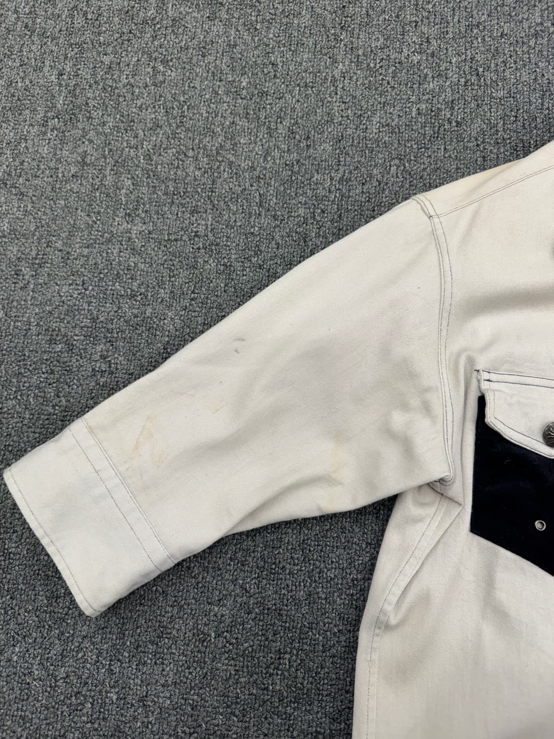 M)blutenblatt 빈티지 콘쵸 버튼 여성 칠부 셔츠 상품이미지5