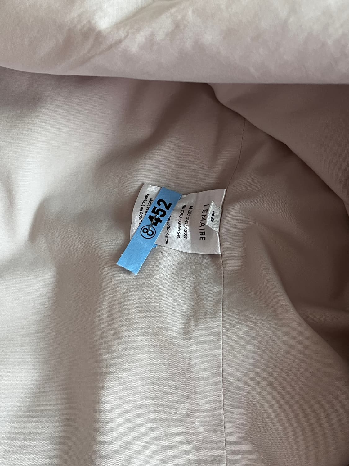 [48] 르메르 브이넥 셔츠 펠리칸 그레이 상품이미지7