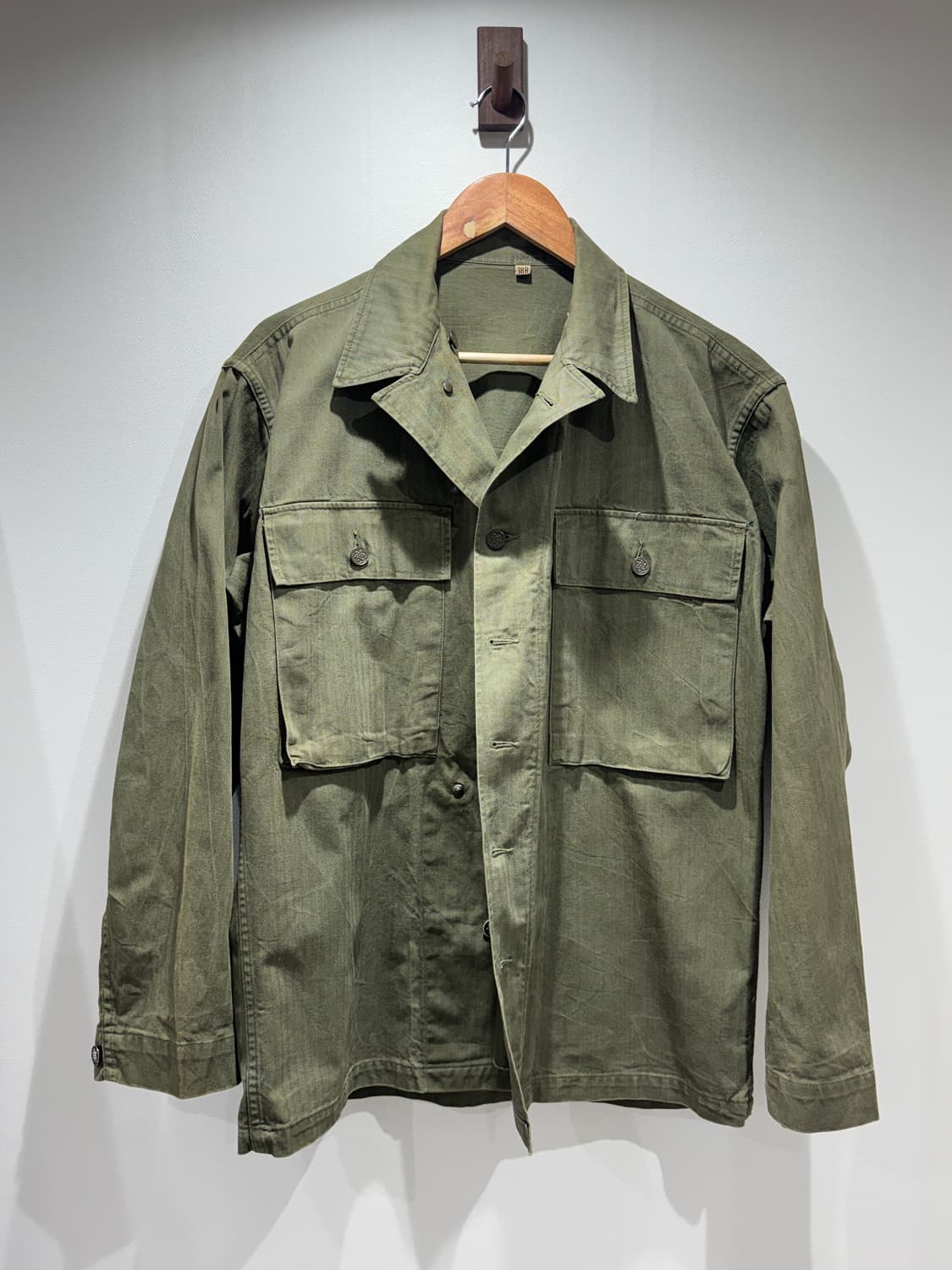 40s 오리지널 M43 HBT 셔츠 (38R) 상품이미지1