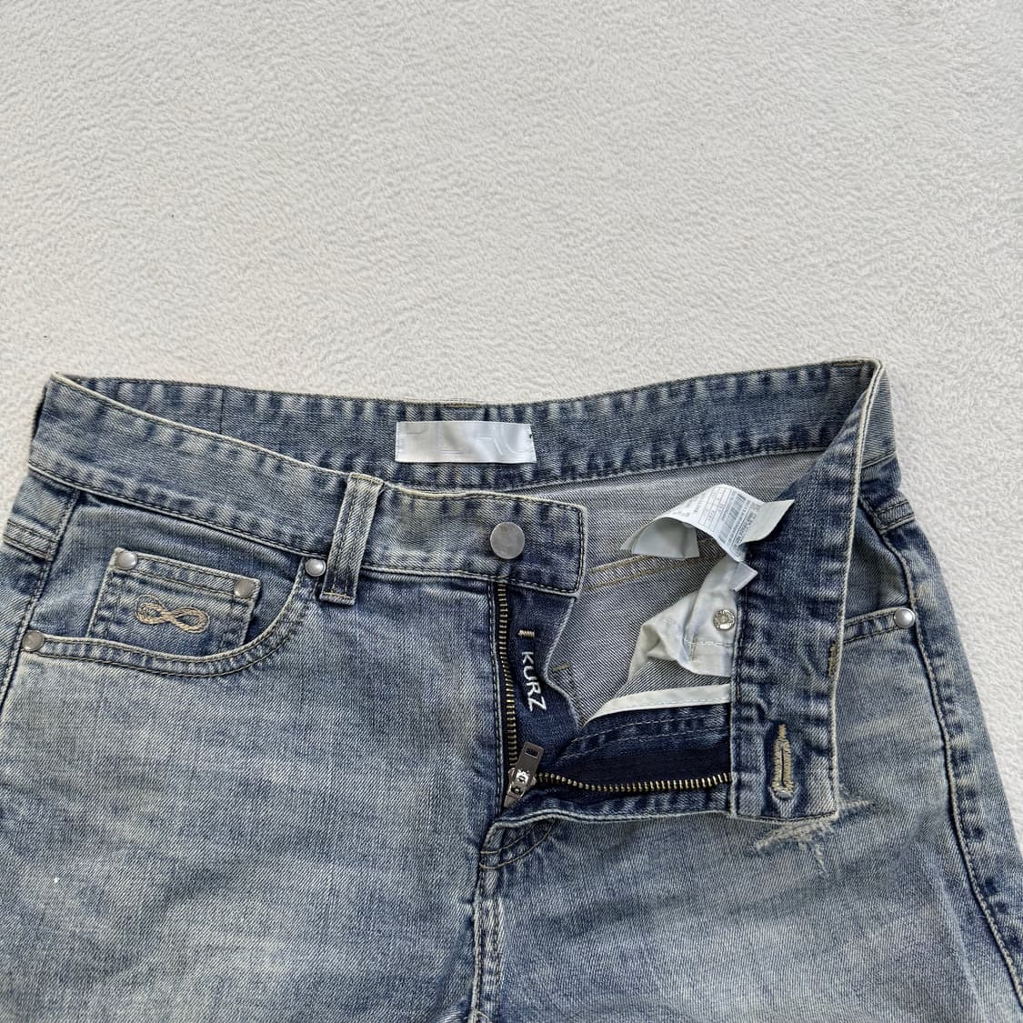 30 플랙 데미지 데님팬츠 0410T 상품이미지3