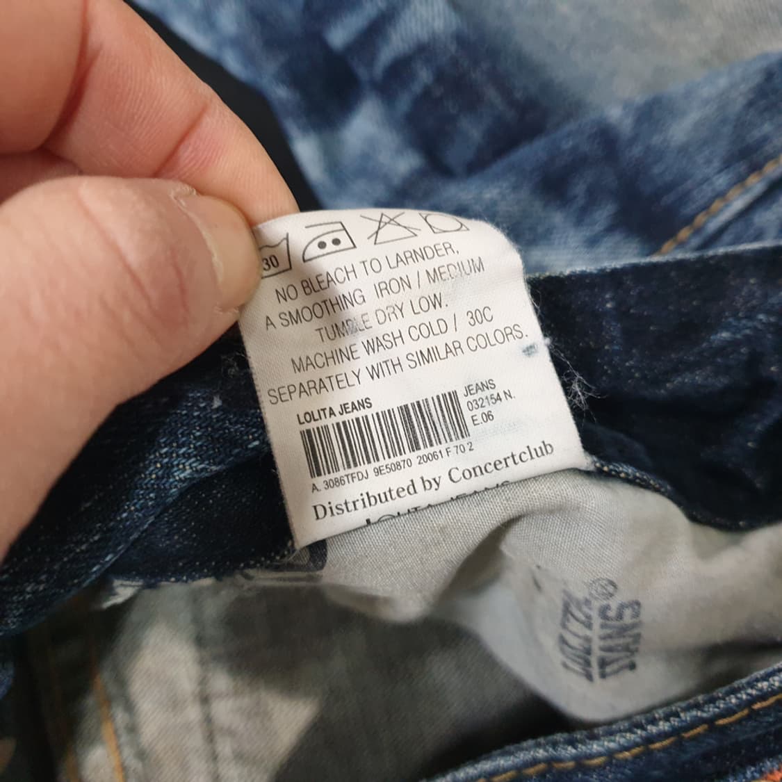 로리타 진(Lolita Jeans) 데님 청바지 30 상품이미지8