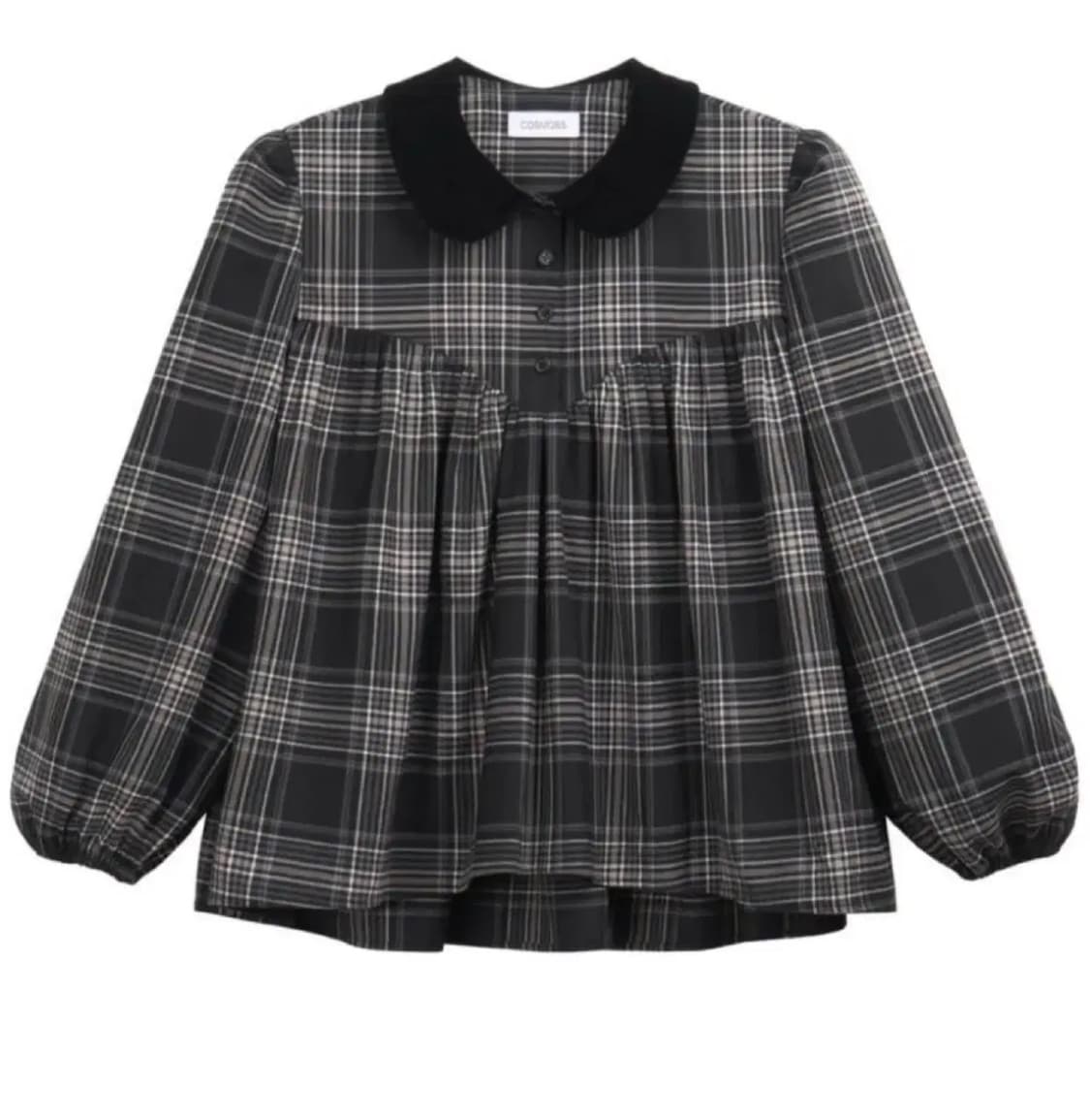 급전) 코스모스 퍼프 블라우스 판매합니다 상품이미지1