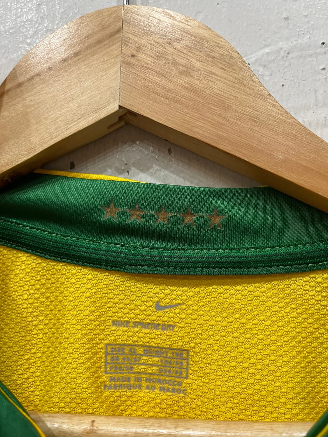 나이키 06 08 브라질 국대 카카 유니폼 져지 XL 상품이미지3