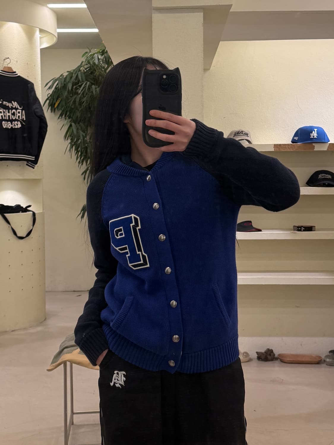 폴로 랄프로렌 레터맨 스웨터 바시티 자켓 U112 상품이미지1