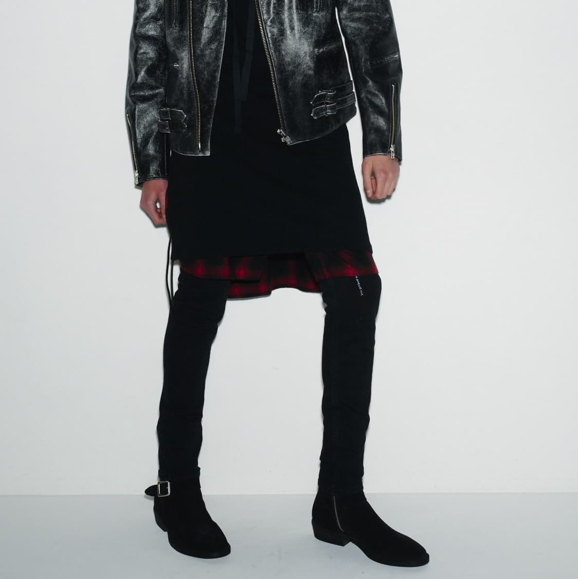 nonnative x rags mcgregor 바이커 짚업 부츠 41 상품이미지10