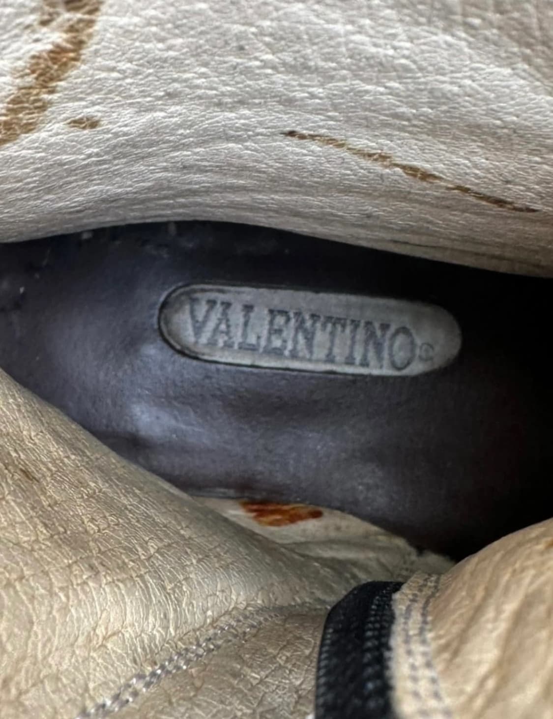 발렌티노 빈티지 레더 부츠 260 상품이미지7