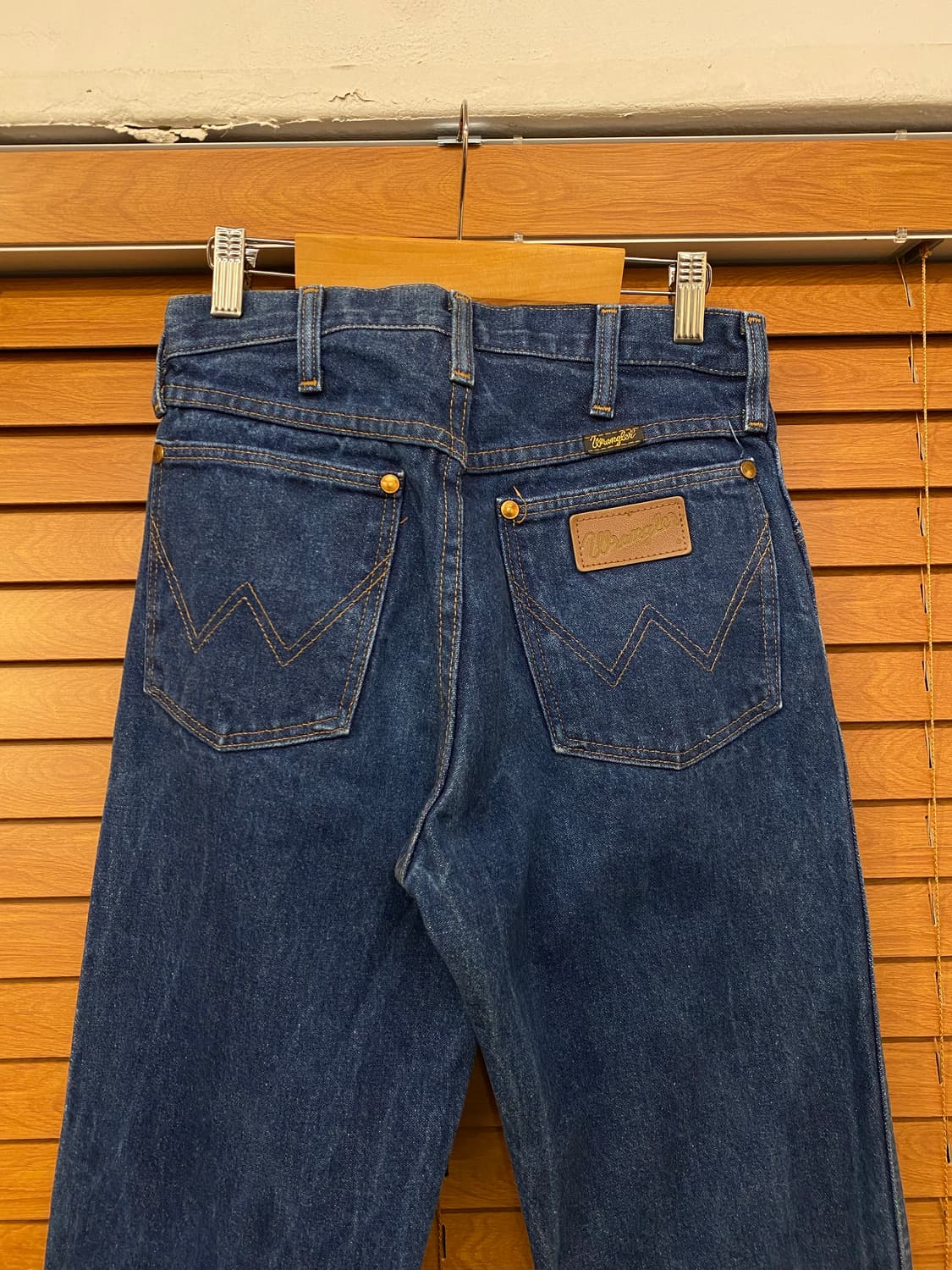 (26inch) 90s USA 랭글러 진청 웨스턴 상품이미지3