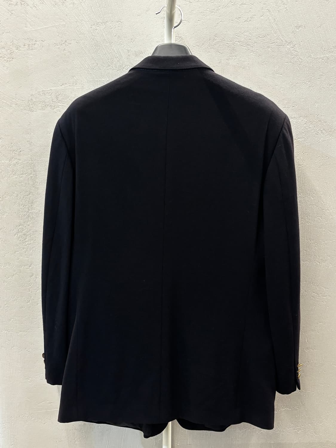 VALENTINO 클래식 캐시미어 100코트 블랙 L 상품이미지3