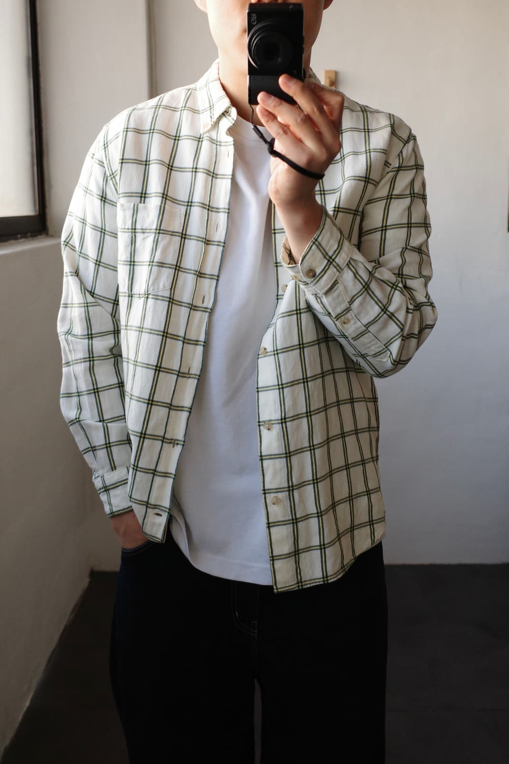 아크네 스튜디오 체크 셔츠 상품이미지2