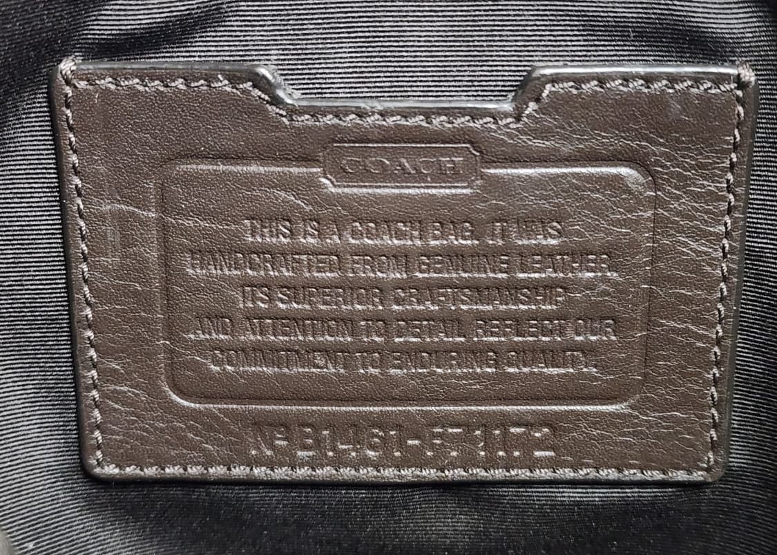 코치 메신저백 남성 숄더백 크로스백 헤리티지 웹 레더 엠보스 BF17 상품이미지6