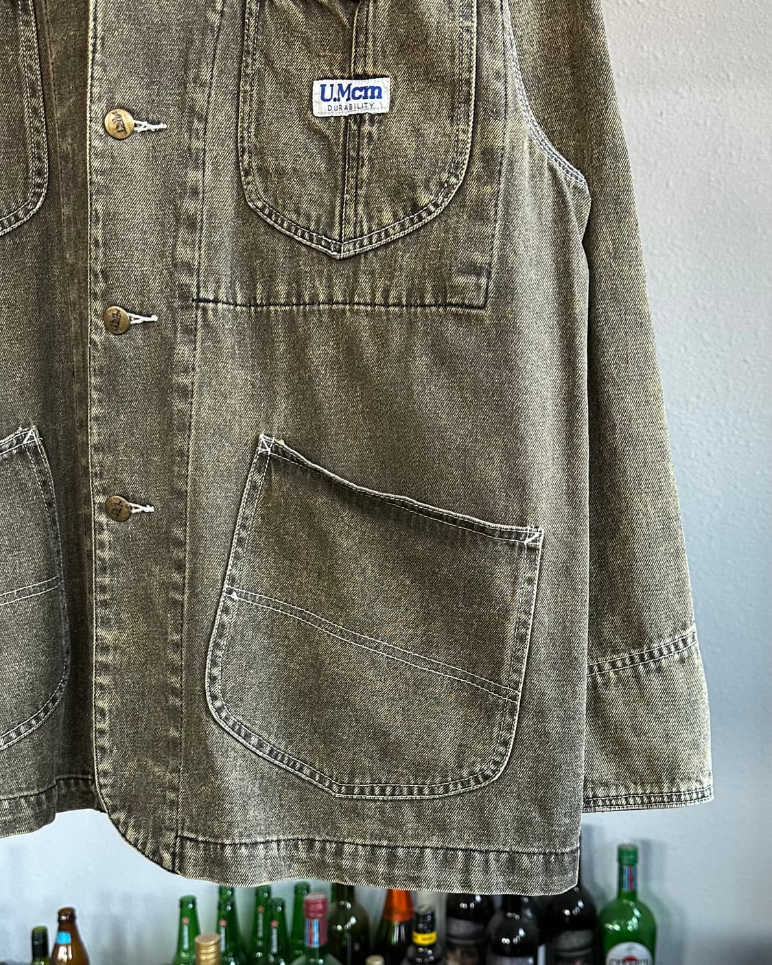 [L]U.Mcm JPN 빈티지 워크 자켓 상품이미지5