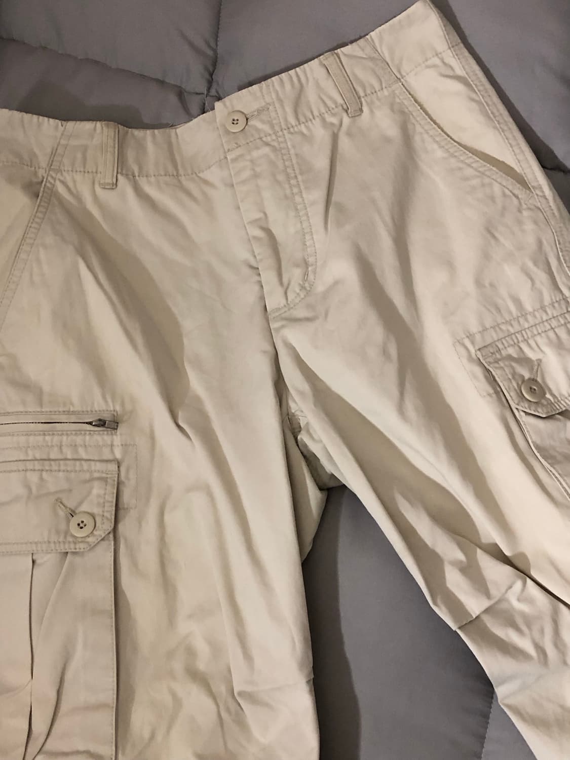 지오다노 카고팬츠 아이보리 상품이미지3