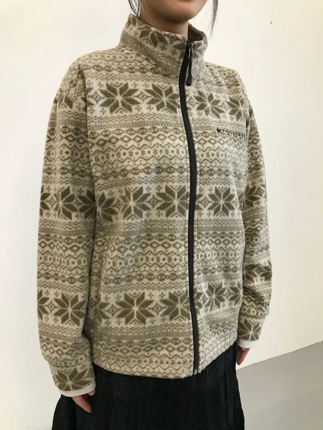 Converse All Star Fleece Zip Jacket 상품이미지3