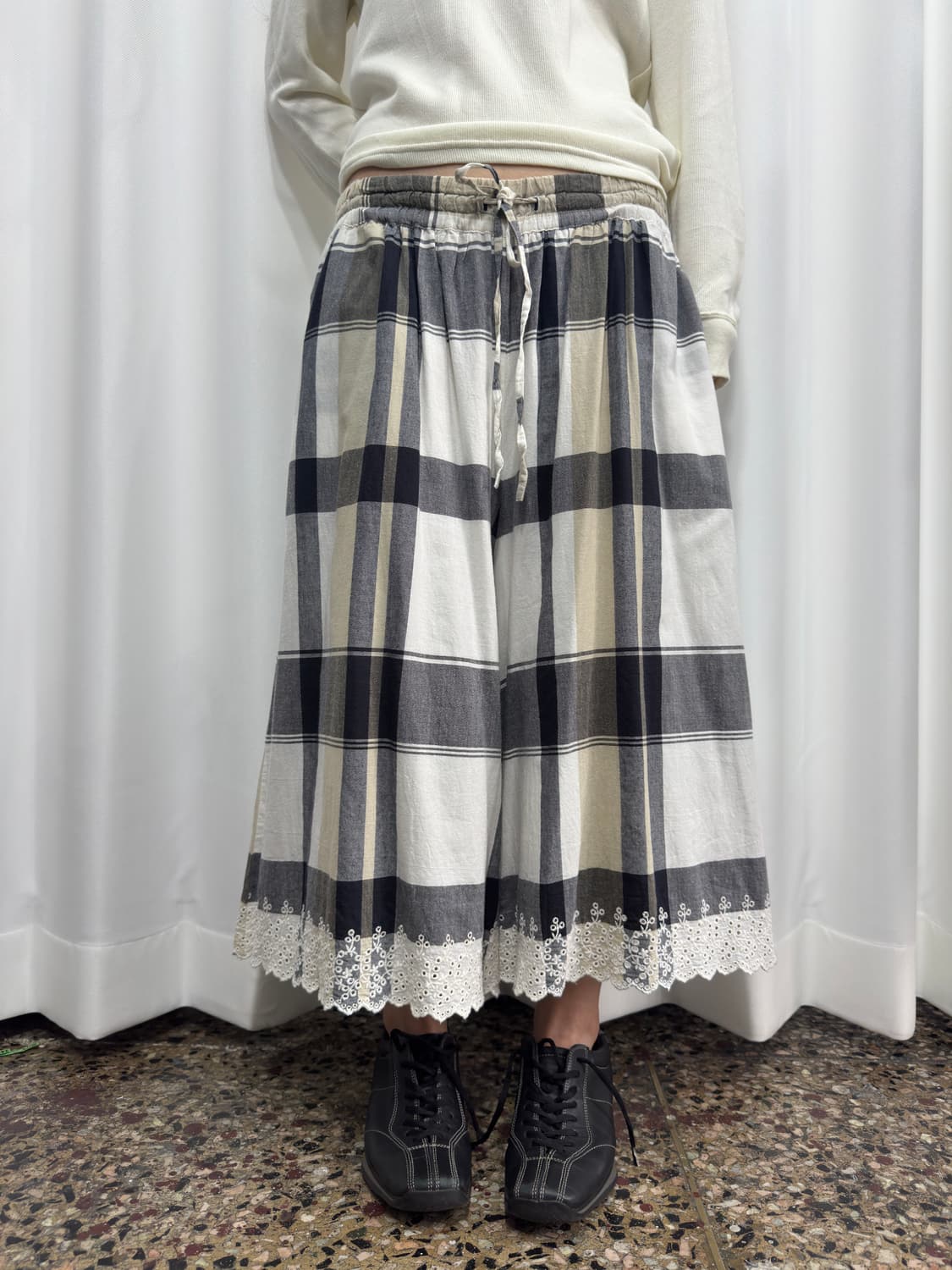 mori check pants 상품이미지3