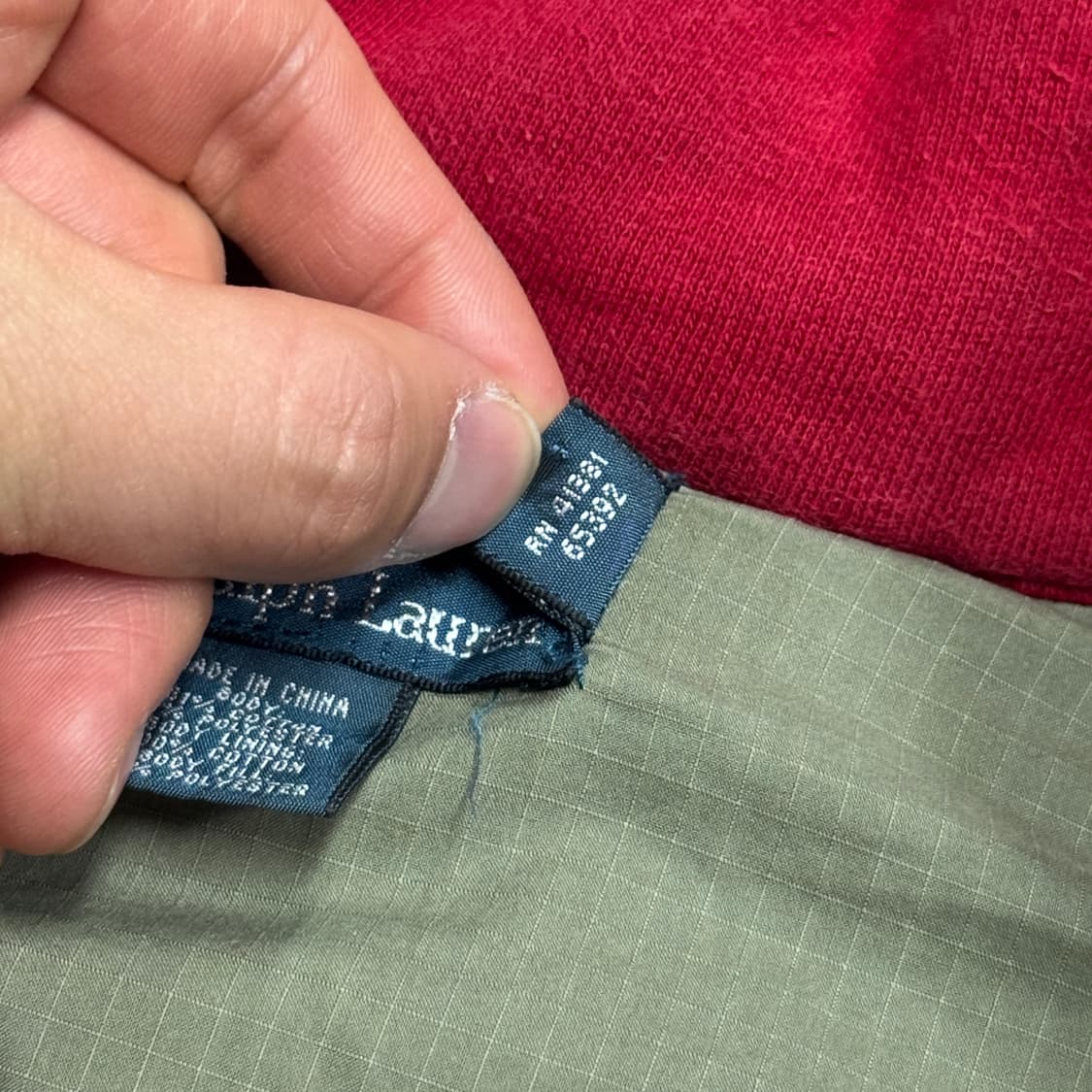 폴로랄프로렌 빈티지 코튼 베스트 M 상품이미지6