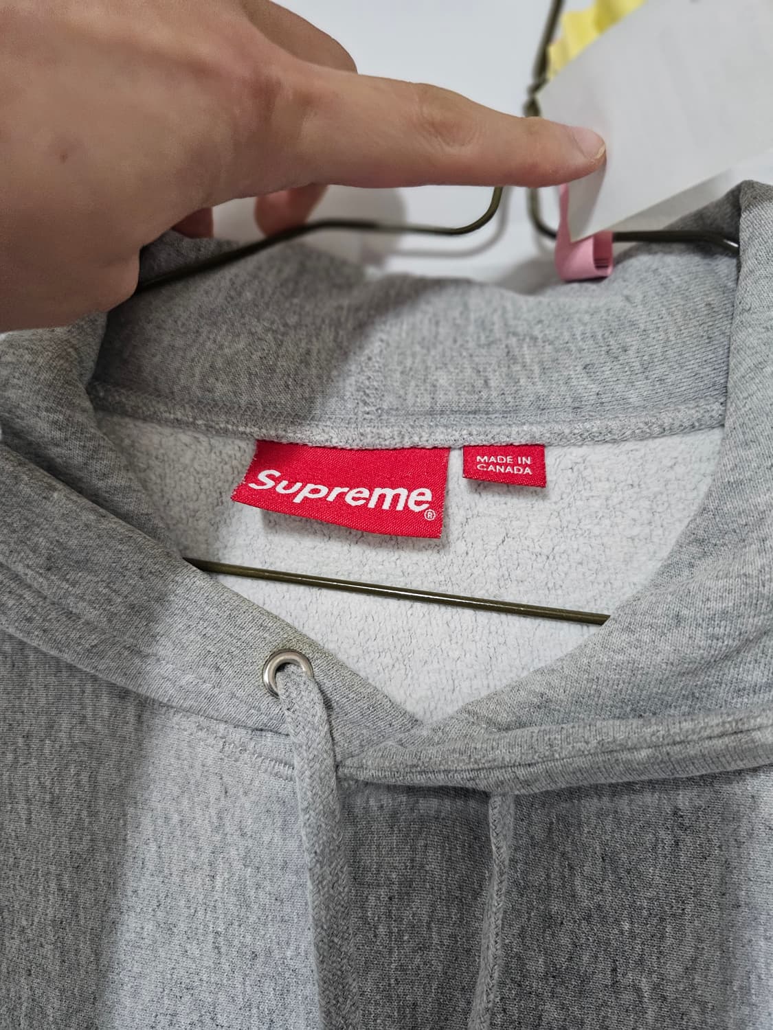 슈프림 에스로고 후드 xl 상품이미지3