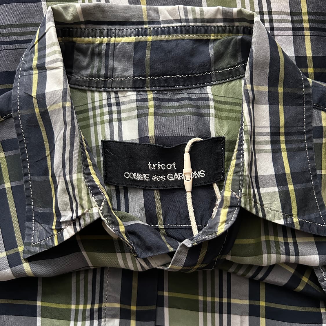 Check Frill Reversible Blouse 상품이미지5