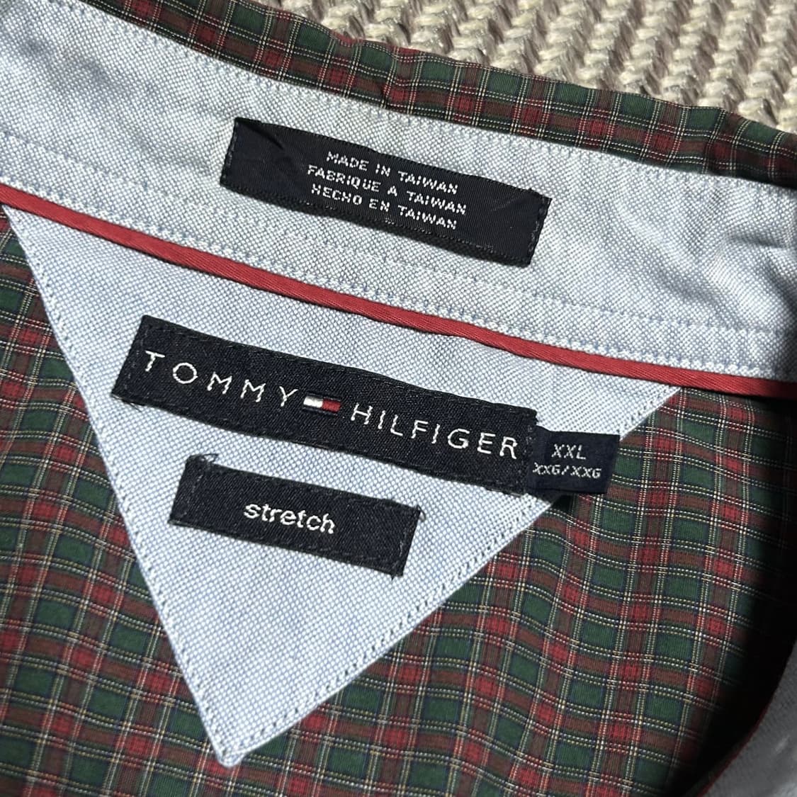 [XXL] Tommy 타미힐피거 빈티지 체크셔츠 상품이미지5