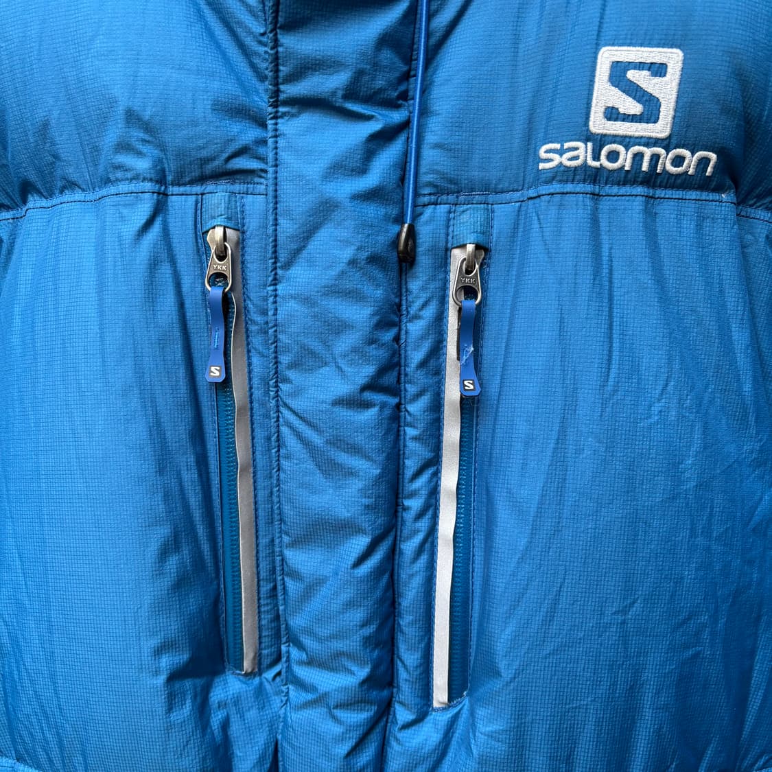 살로몬 클리마 윈드 알래스카 헤비 다운 블루 자켓(700필파워) 상품이미지5