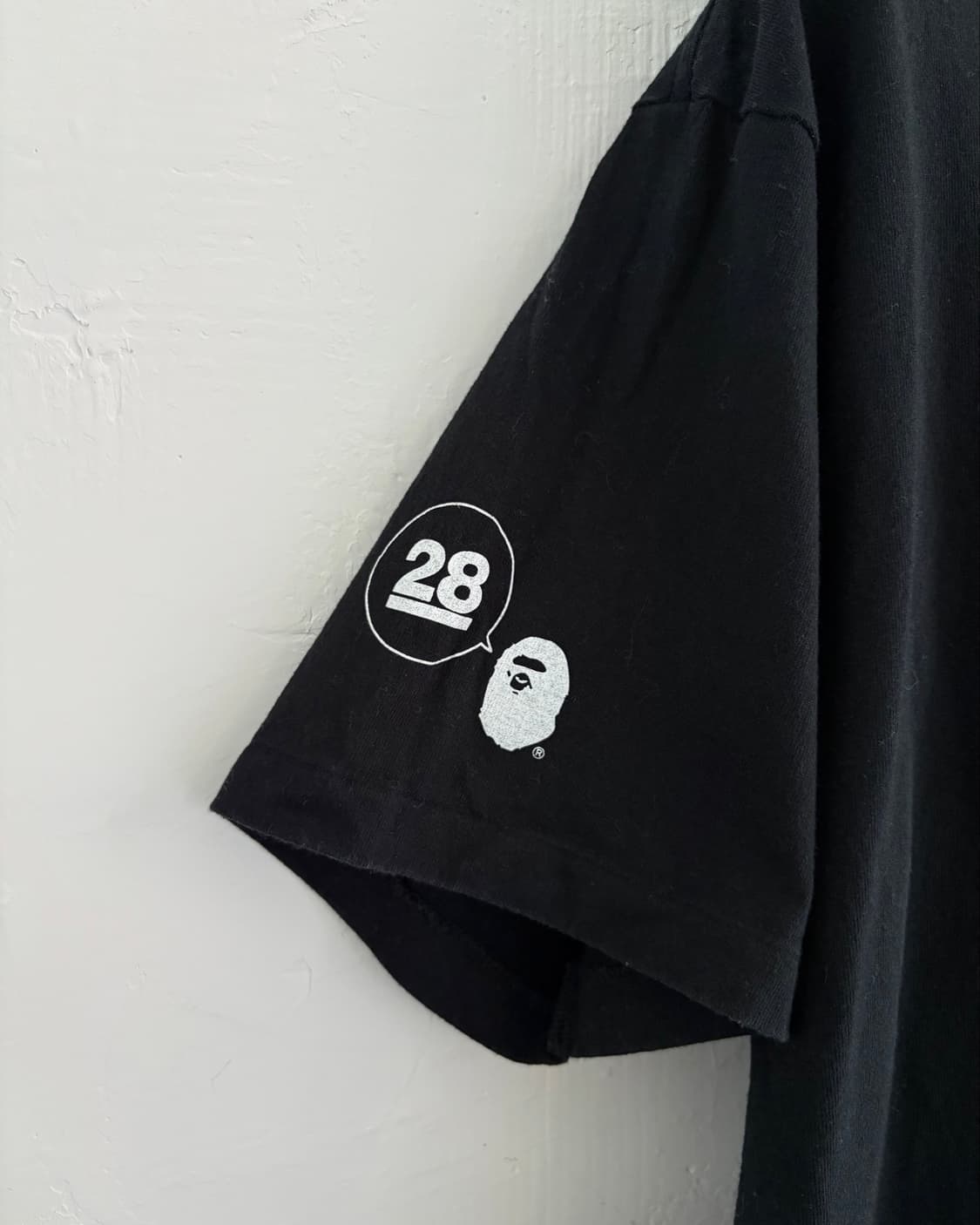 BAPE 베이프 x 메디콤 블랙 토이 카모 베어 티셔츠 상품이미지4
