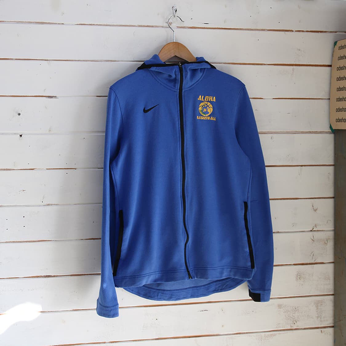 (착용컷) 나이키 올드스쿨 후드 집업 (남성용 M) 상품이미지1