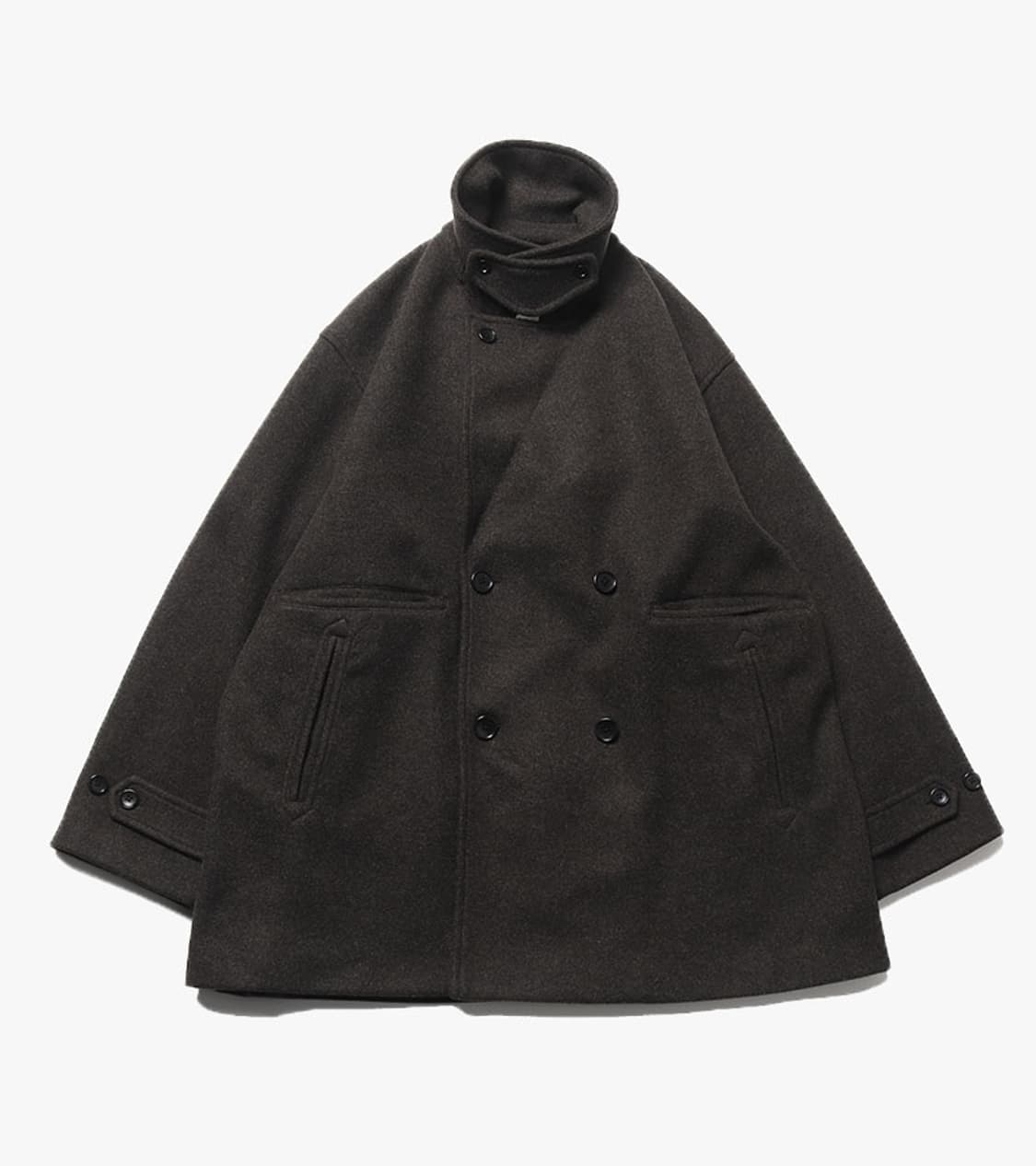 BEAMS - LOOSE WIDE PEA COAT 상품이미지1