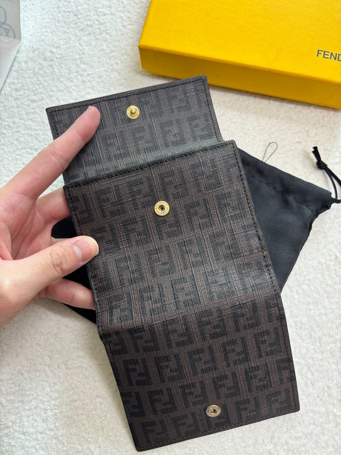 펜디 ff로고 반지갑 (풀구성) 상품이미지7