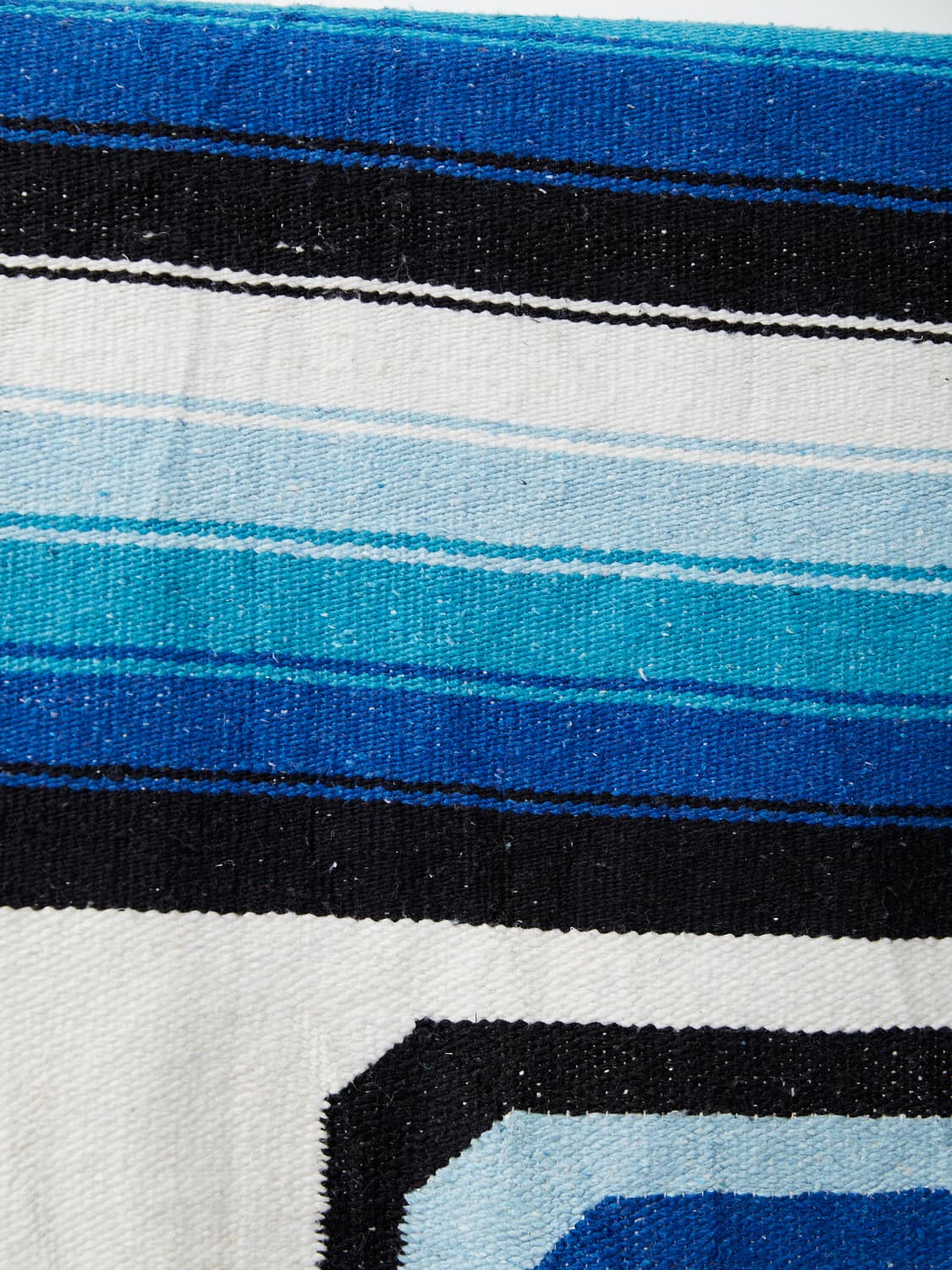 Vintage Mexican rug(aztec_blue) 상품이미지4