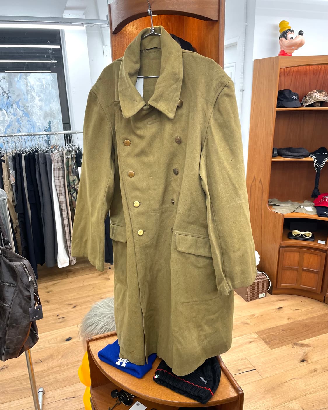 40s 빈티지 울 코트 상품이미지5