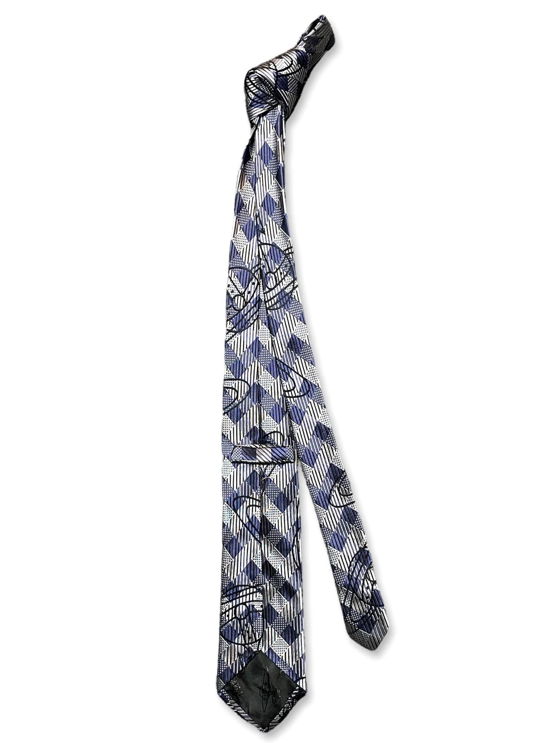 비비안 웨스트우드 실크 ORB 타이 상품이미지3