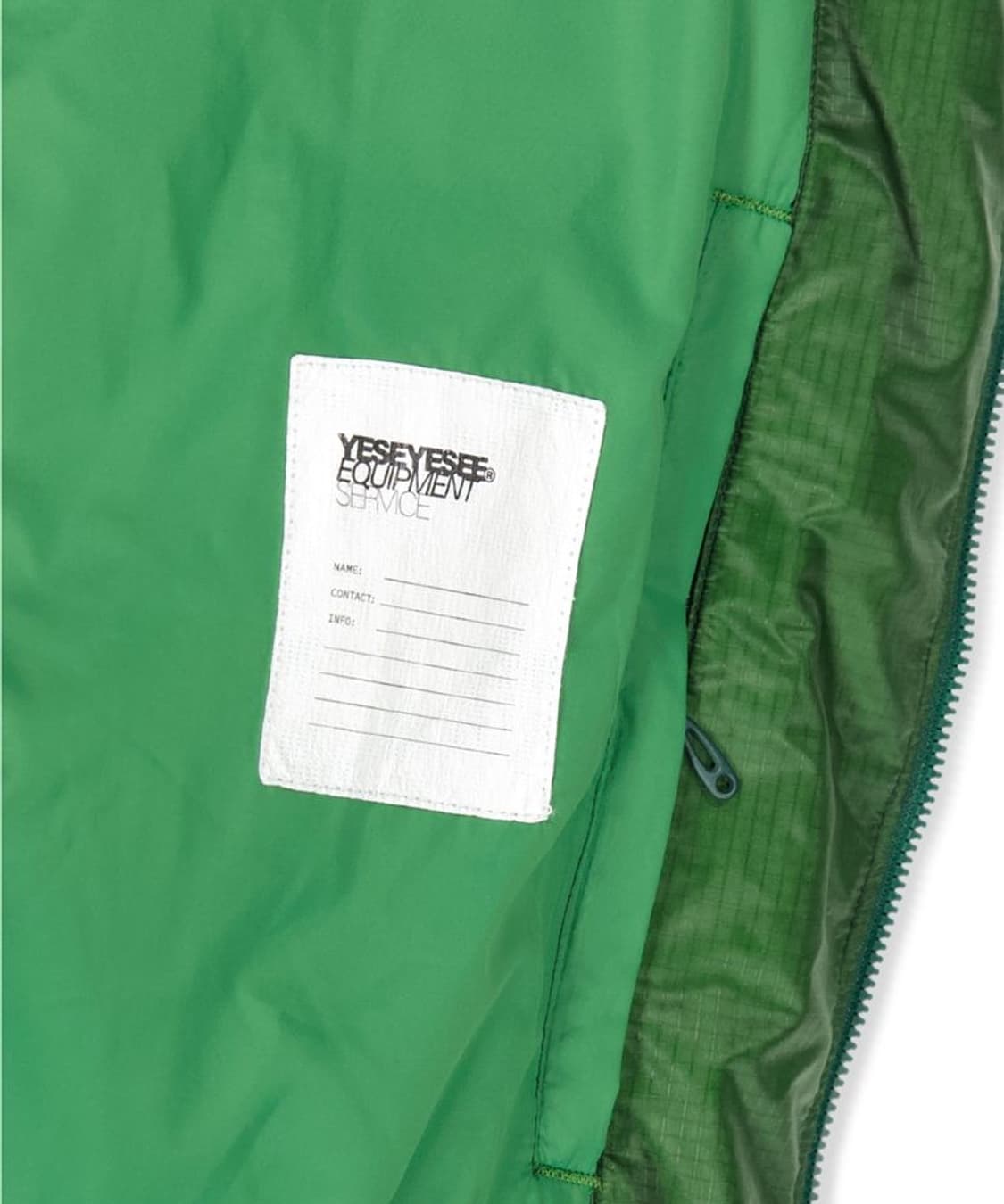 예스아이씨 그린 오리털패딩 상품이미지6