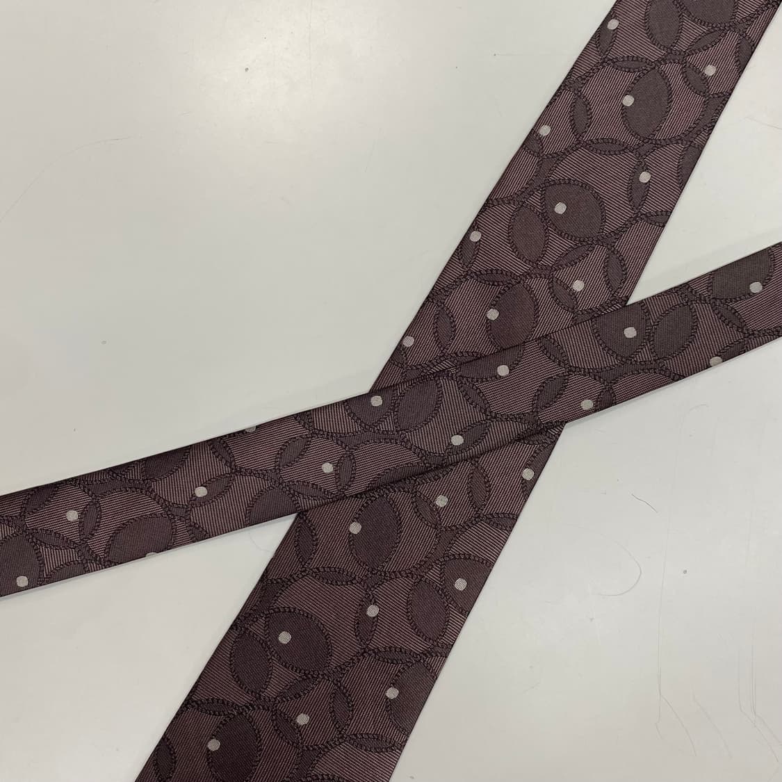 BALENCIAGA 발렌시아가 정품 명품 넥타이 7.7cm 상품이미지4