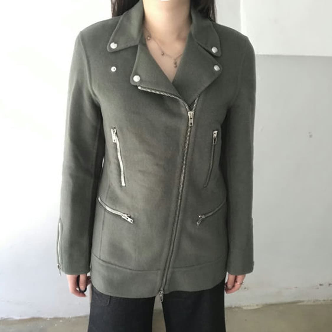 알렉산더 왕(Alexander Wang) 그린 블레이저 자켓  상품이미지8
