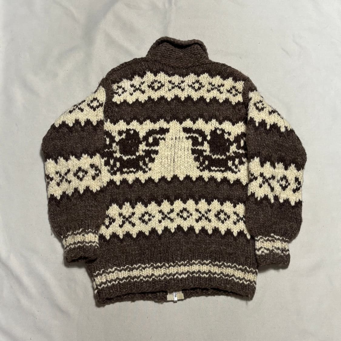 VTG 캐나다 독수리 해비울 핸드메이드 코위찬 상품이미지3