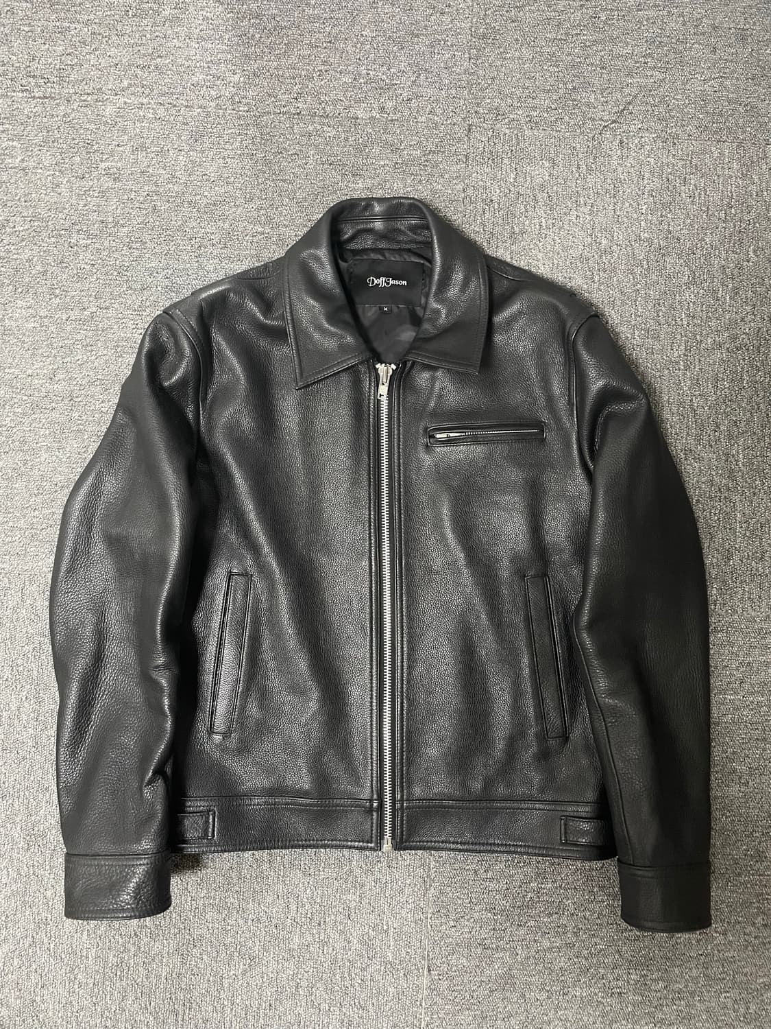 카우하이드 싱글라이더 자켓 상품이미지1