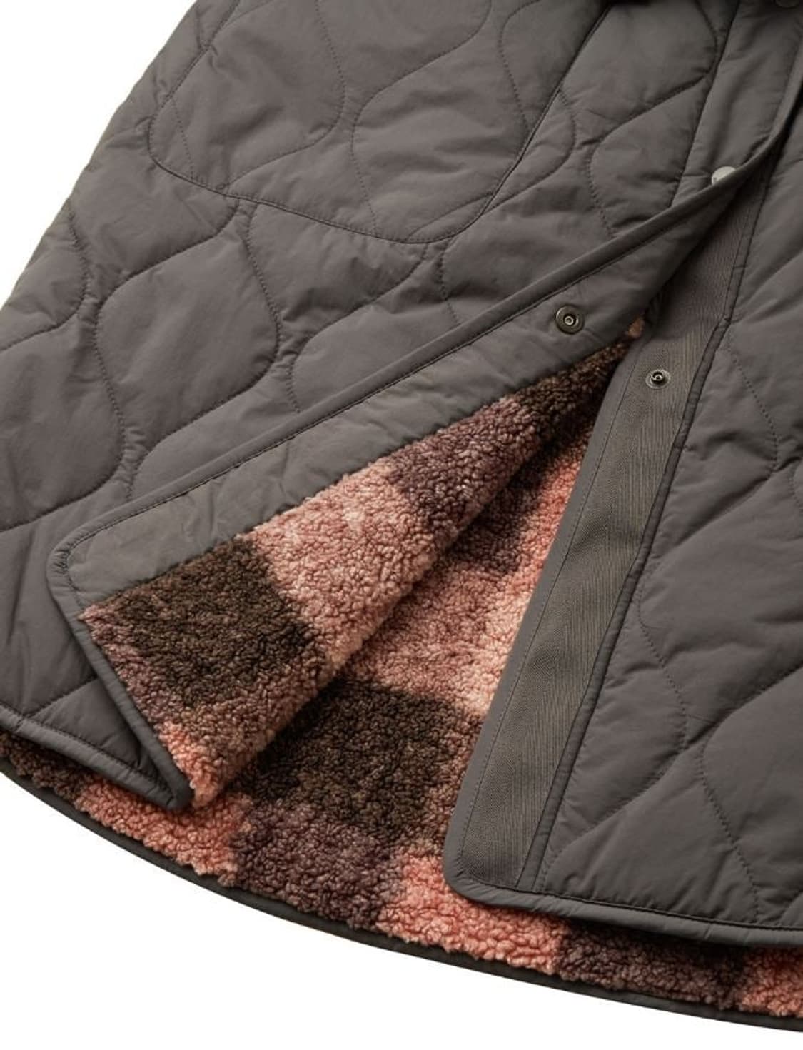 코오롱스포츠 키퍼롱 리버시블 양면패딩 그레이 90 상품이미지4