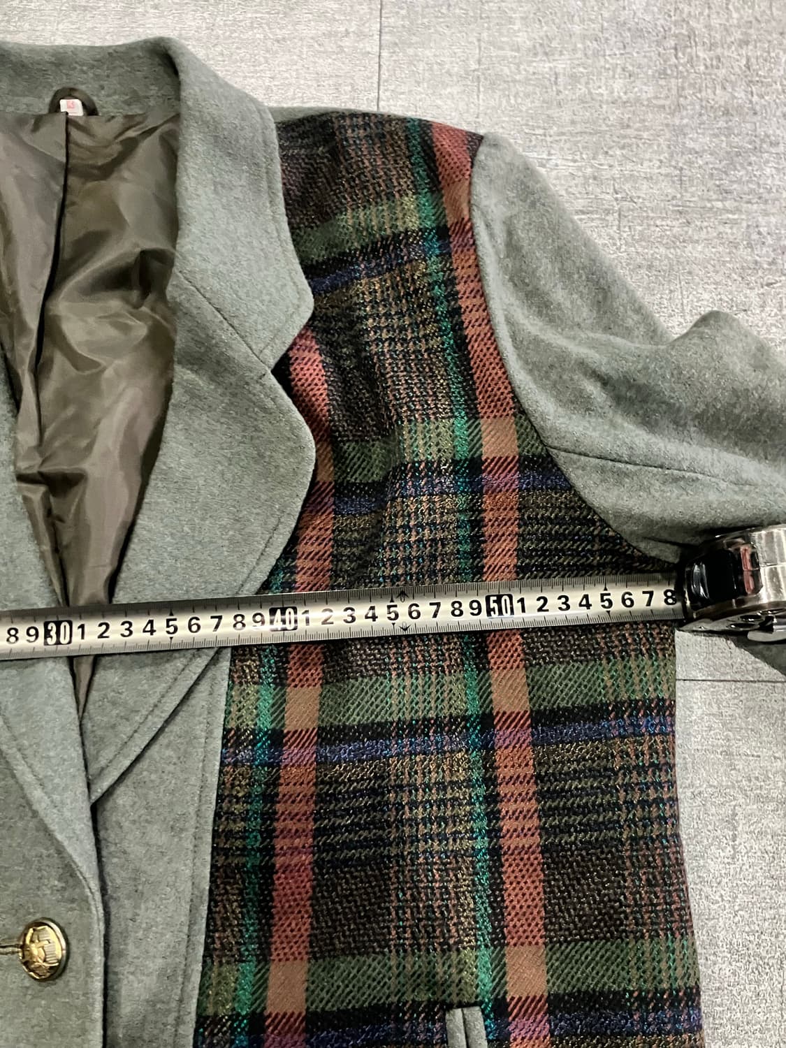 일본빈티지 올드스쿨아메카지 혁오풍 복고 울금장자켓 상품이미지2