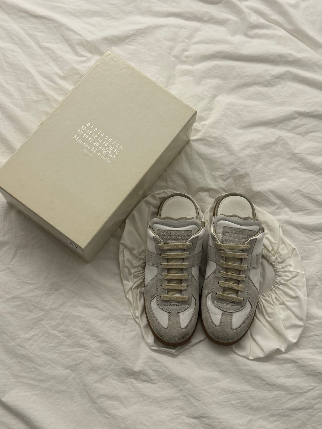 Masion margiela 메종 마르지엘라 컷아웃 독일군 스니커즈 상품이미지1