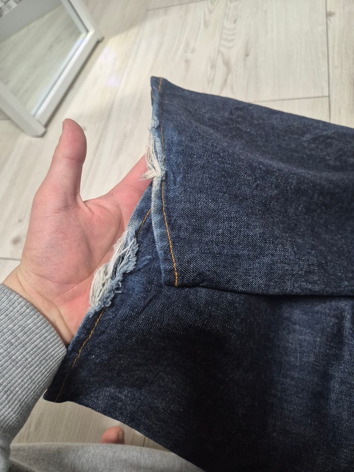 마수 MASU 플레어핏 데님팬츠 46 상품이미지5