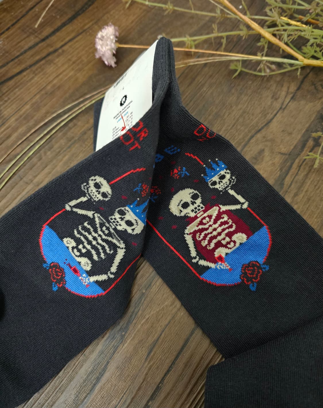 Jimmylion Hamlet 다크그레이 양말L 상품이미지4